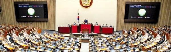 국회 본회의 전경. [사진=연합뉴스]