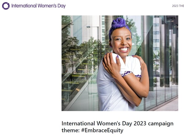 '세계여성의날' 조직위원회 홈페이지'