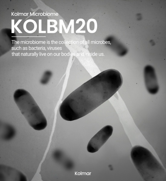 한국콜마가 전 세계 최초로 발견한 마이크로바이옴 ‘KOLBM20’.(한국콜마)