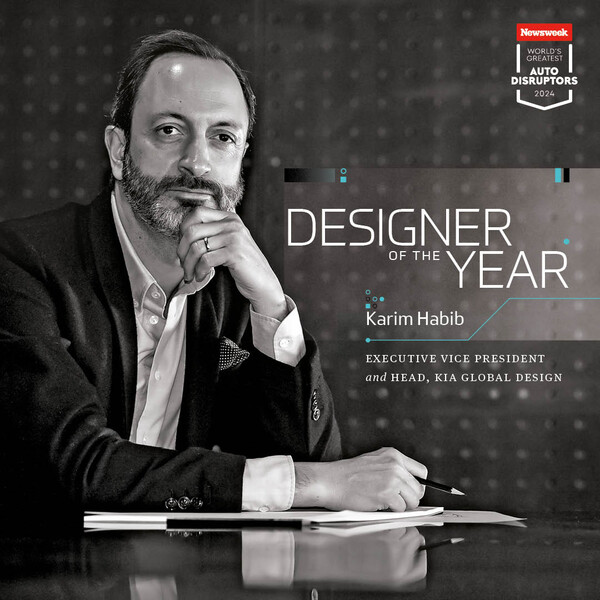 기아 글로벌디자인담당 카림 하비브 부사장이 올해의 디자이너(Designer Disruptor of the Year)’ 부문에 선정됐다. [사진=기아]