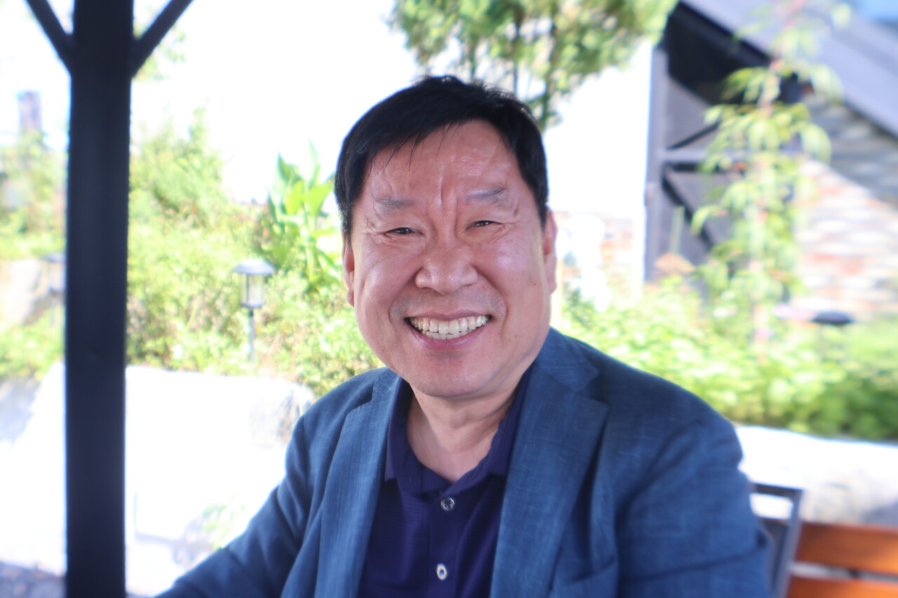 과학계 선배들에게 항상 감사하다는 박호용 박사. (사진=참행복나눔운동)