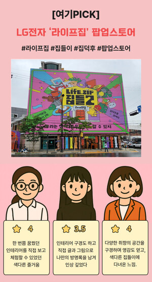 MZ세대 '집꾸미기' 열풍! LG '라이프집' 팝업스토어, 놓치면 후회할 홈스타일링 핫플레이스